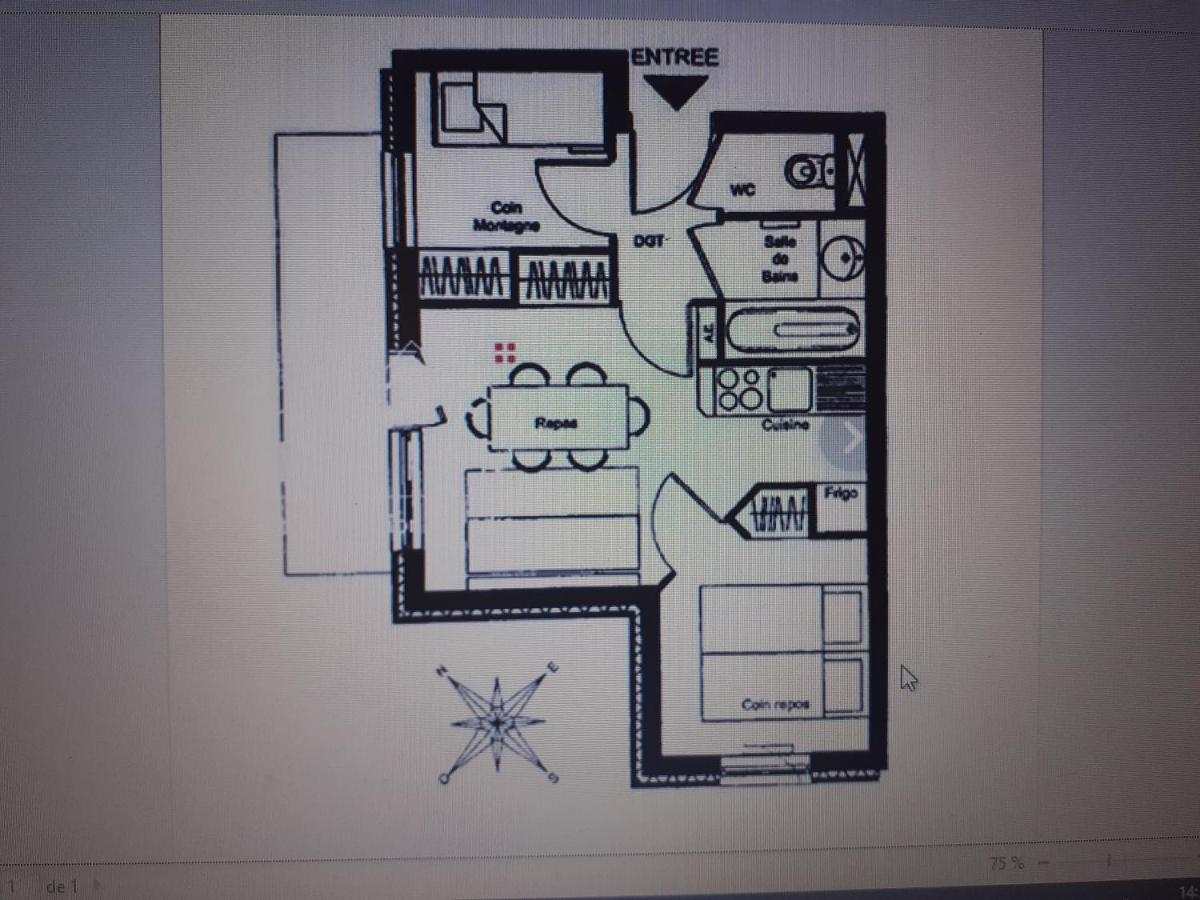 Valfrejus - Appartement "L'Erable" Les Chalets De Florence 2 - Chaleureux Et Fonctionnel - Plein Centre A Cote Des Telecabines - 4 A 7 Pers Exterior foto